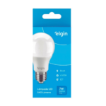 LAMPADA LED 7,0W ELGIN PACOTE COM 10